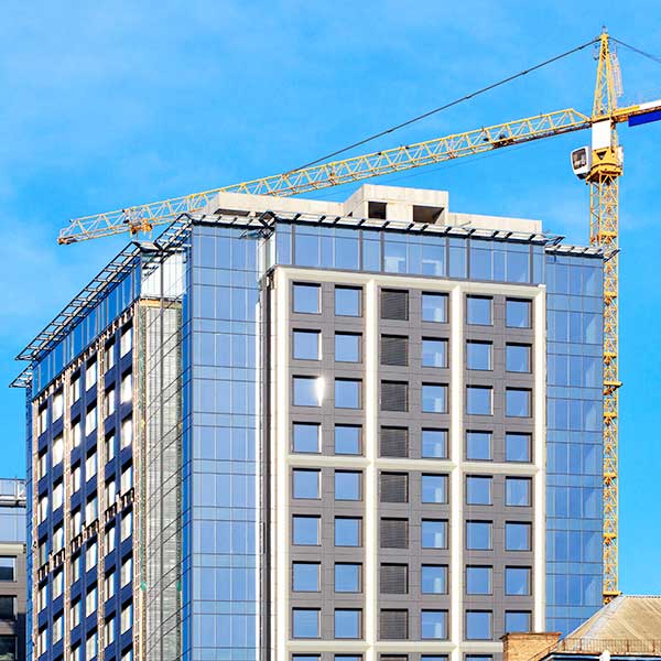 modern building under construction